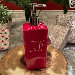 Rae Dunn “Joy” Soap dispenser